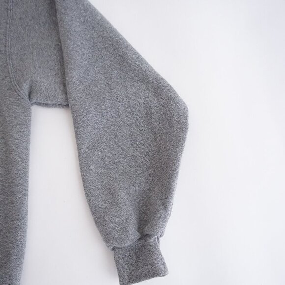 Vintage Artisans Wolf Eyes Embroidery Sweatshirt Gray Wildlife Graphic Sweater L - Picture 4 of 9